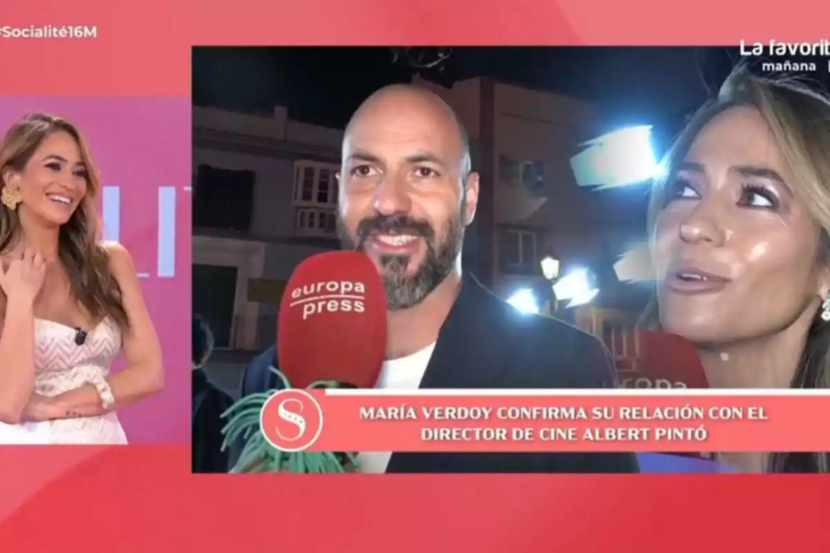 María Verdoy veient les declaracions d'amor d'Albert Pintó a 'Socialité' María Verdoy veient les declaracions d'amor d'Albert Pintó a 'Socialité'