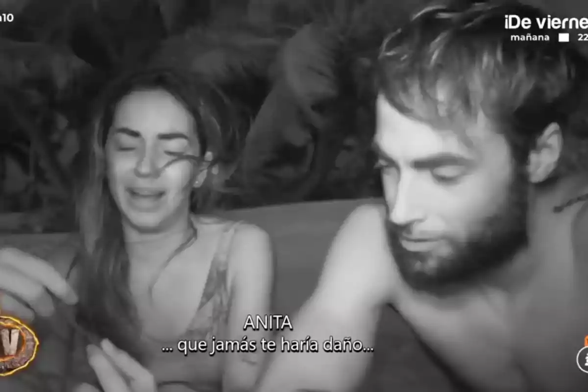 Anita Williams i Montoya es confessen l'un a l'altre. Anita Williams i Montoya es confessen l'un a l'altre.
