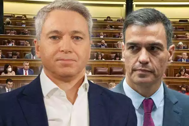 Imatge de Vicente Vallés amb Pedro Sánchez en una foto junts
